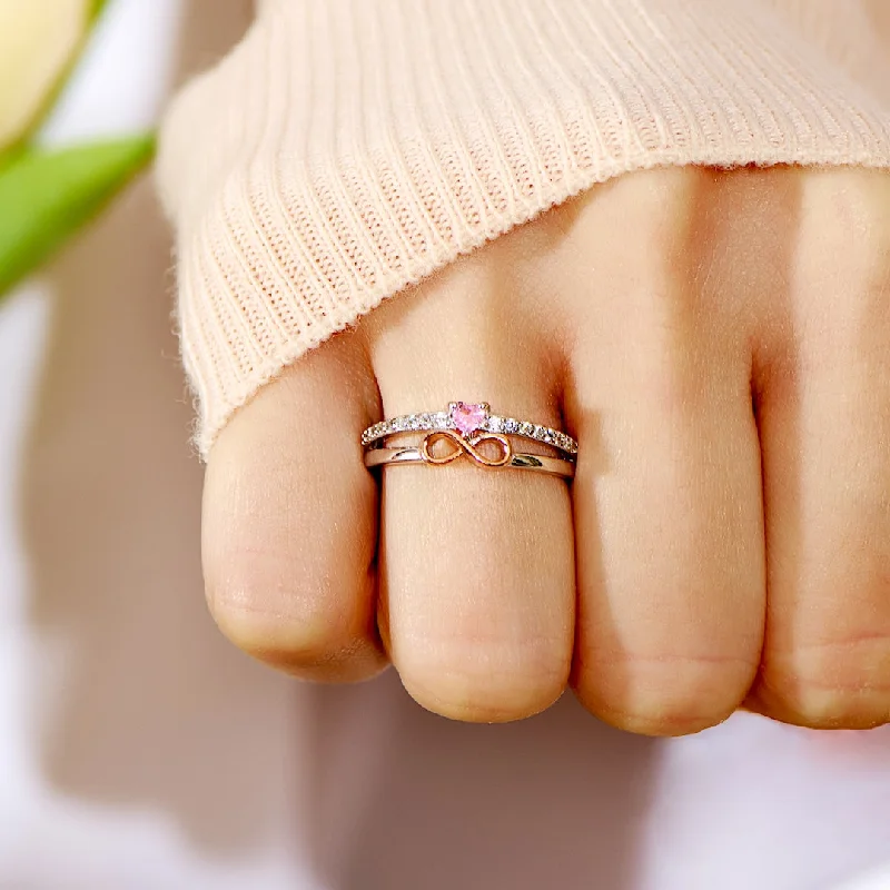 To My Daughter - Infinity Gem Ring