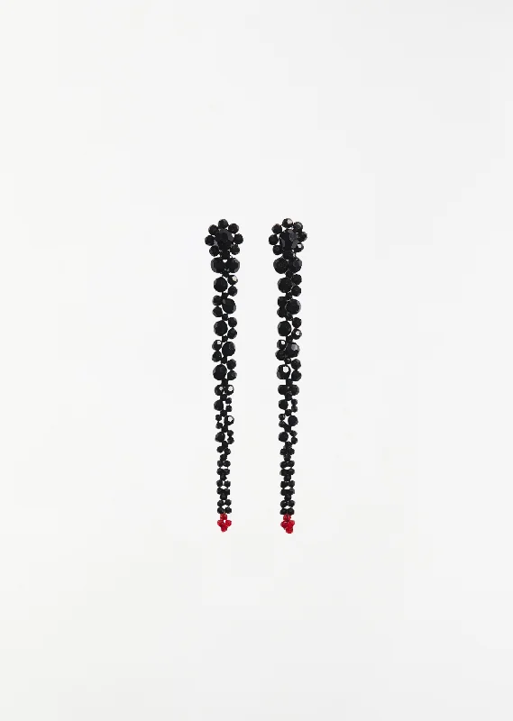 Drip Earrings — Jet Ombre