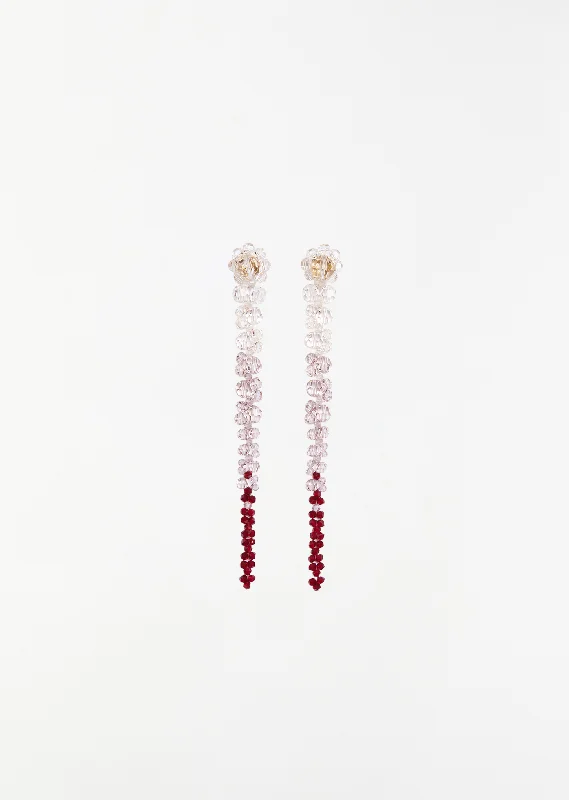 Drip Earrings — Nude Ombre