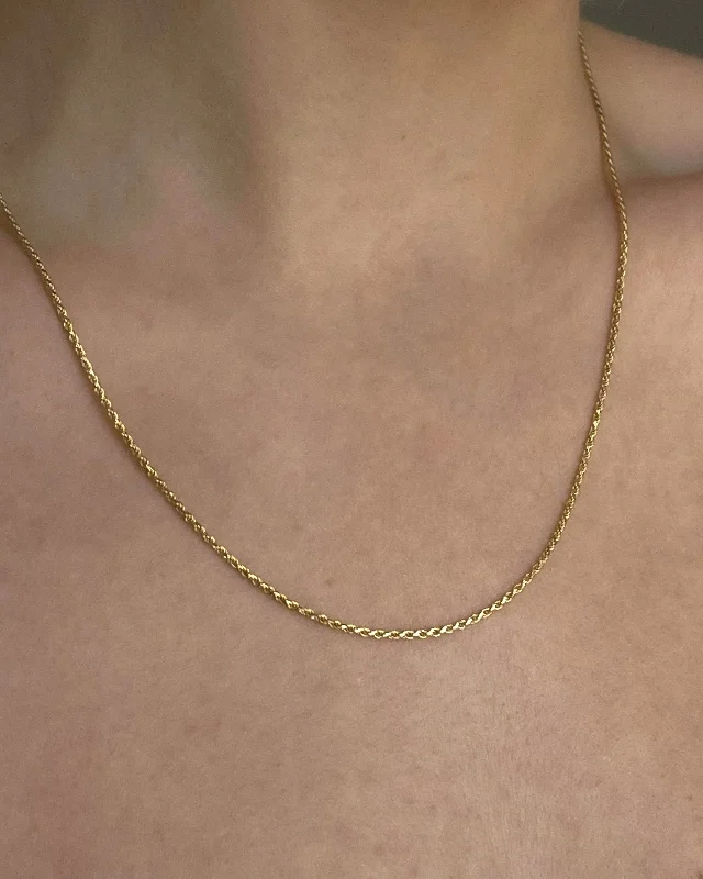 Petite Rope Chain Necklace