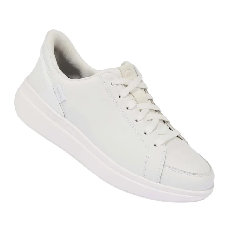 Kizik Women's Sydney White Leather