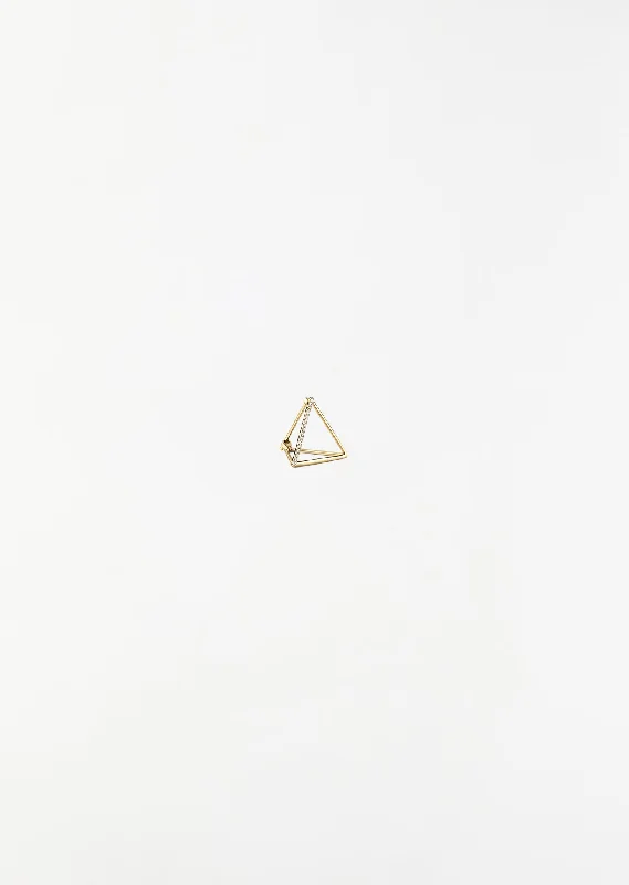 Diamond Triangle Earring 15