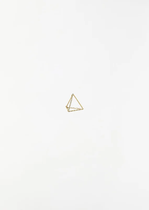 Diamond Triangle Earring 20