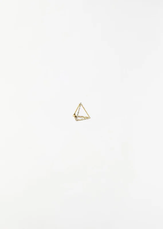 Diamond Triangle Earring 15