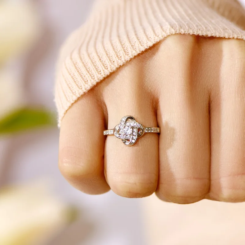 To My Best Friend - Love Knot Ring