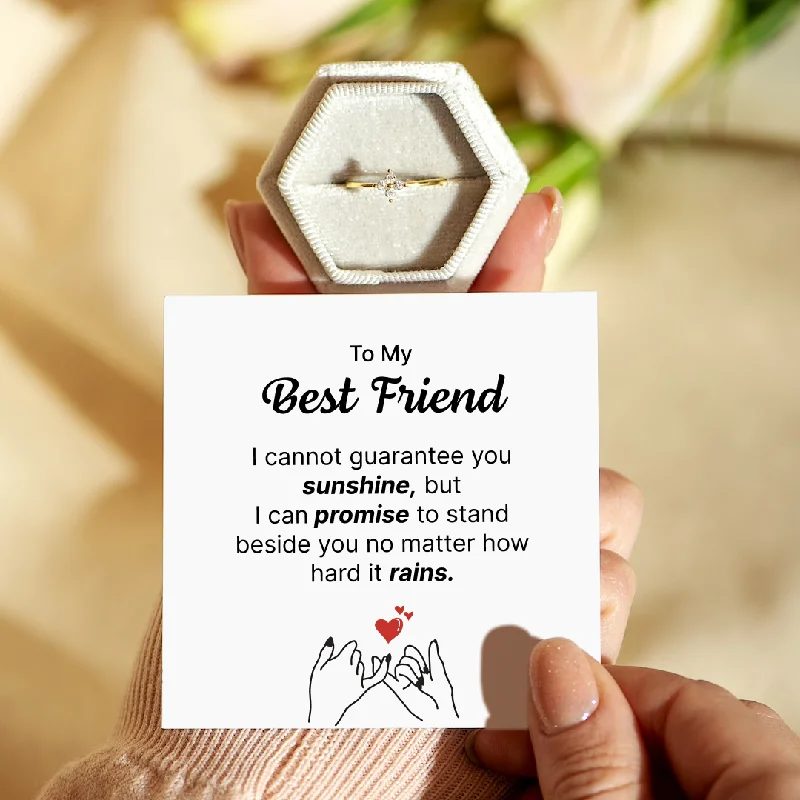 To My Best Friend - Clover Ring