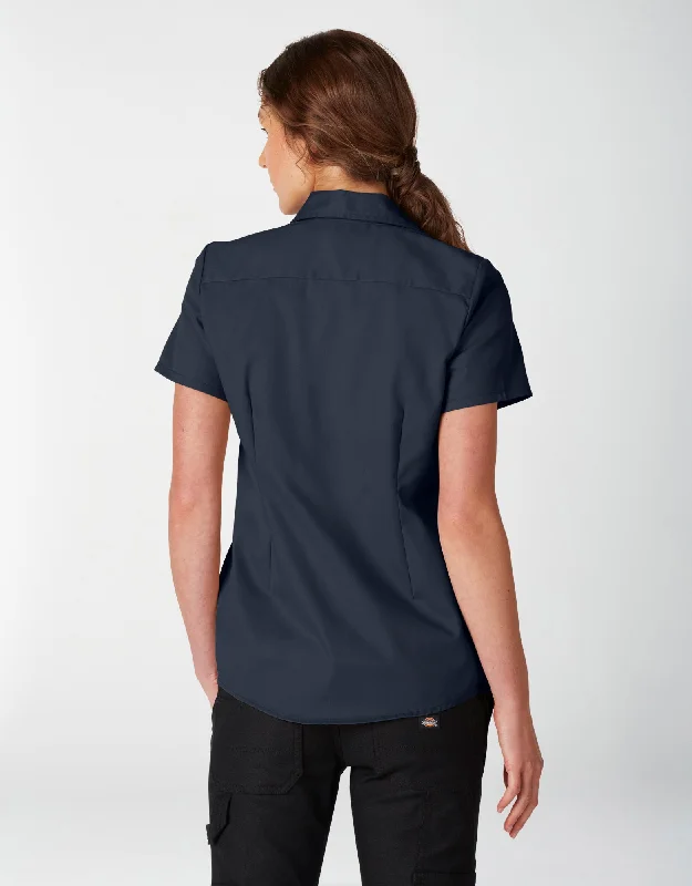 Dickies Women's FLEX Short Sleeve Work Shirt